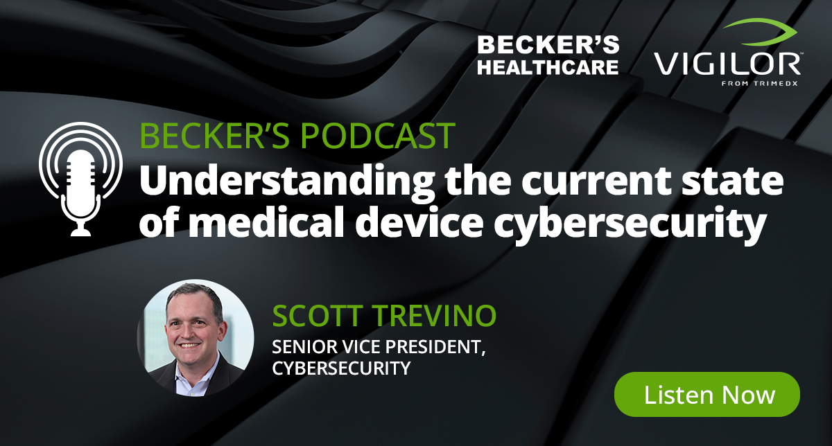 Understanding the current state of medical device cybersecurity podcast